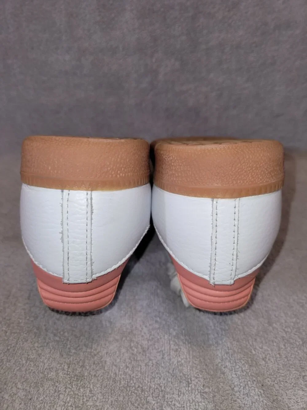 Adidas Samba OG Women's Size 9.5 White Wonder Clay Tan Sneakers IG5932 (#2236)